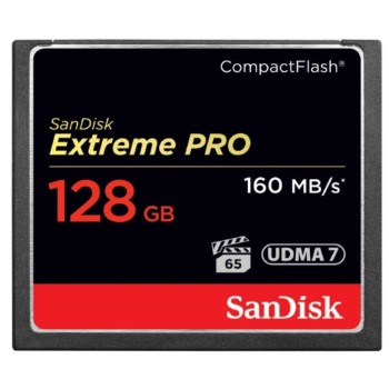 SanDisk 128GB Extreme PRO Compact Flash Memory Card UDMA 7 Speed Up to 160MB/s